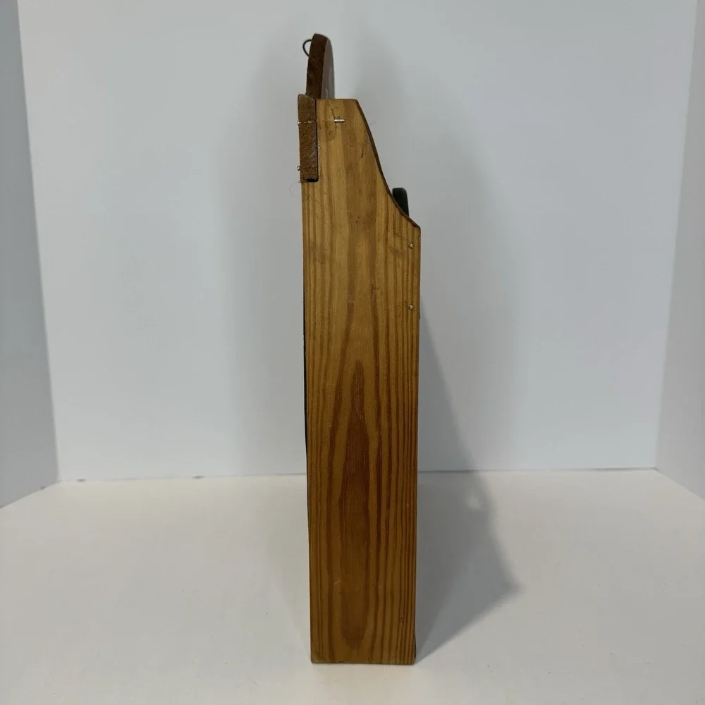 Vintage Wooden Heart Shelf Country Apple Design Grannycore 90s Kitchen Decor